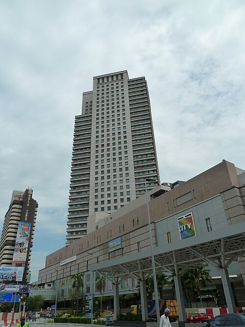 Johor Bahru city pickup context near central shopping and hotel areas